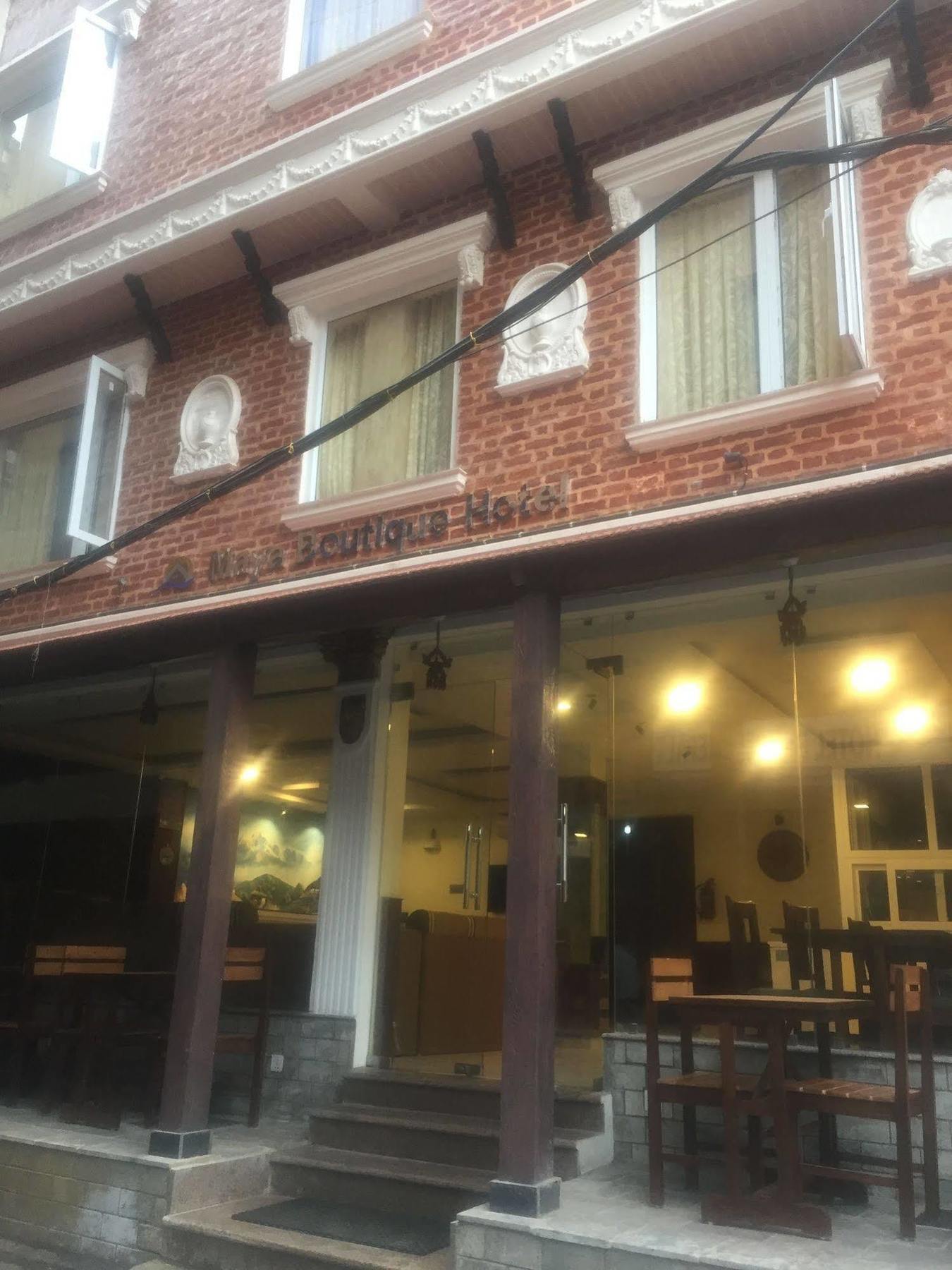 Maya Boutique Hotel Катманду Екстер'єр фото